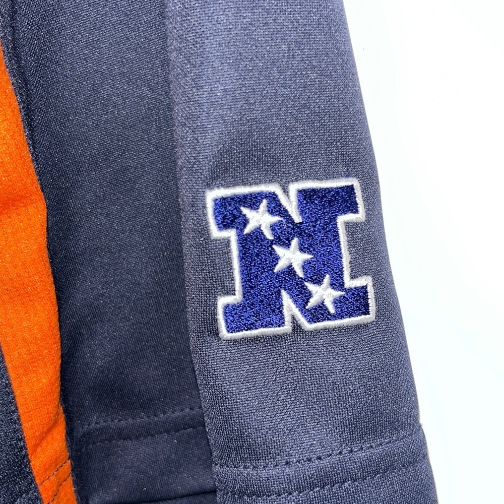 CHICAGO BEARS NFL Team Apparel Polo Style Shirt Navy Orange Men's 2XL - Picture 5 of 6